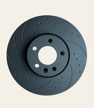 Load image into Gallery viewer, VW T5/6 Transporter (pair) 340MM FRONT Carbon/Steel  Performance Brake Discs
